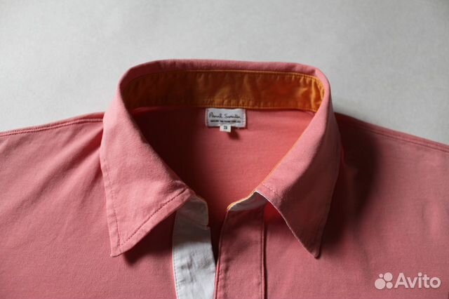 Мужское розовое поло футболка Paul Smith Мужское розовое поло футболка Paul Smith