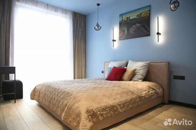 

1-к. квартира, 42 м², 2 кровати