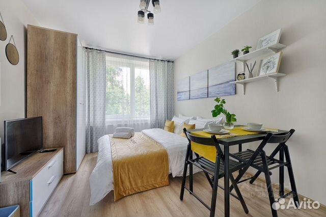 

Квартира-студия, 21 м², 1 кровать