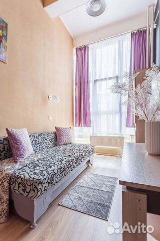 

Квартира-студия, 40 м², 2 кровати