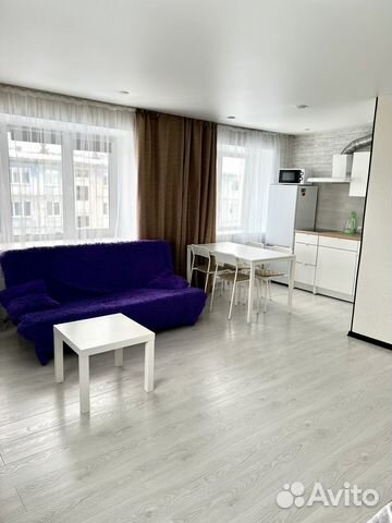 

1-к. квартира, 32 м², 2 кровати