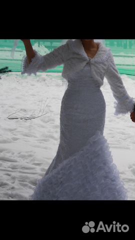 Свадебное платье и шубка Свадебное платье и шубка