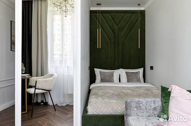 

Квартира-студия, 23 м², 2 кровати