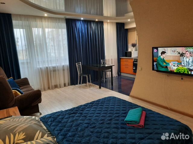 

Квартира-студия, 33 м², 2 кровати