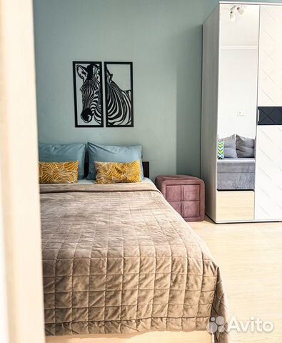

1-к. квартира, 37 м², 2 кровати
