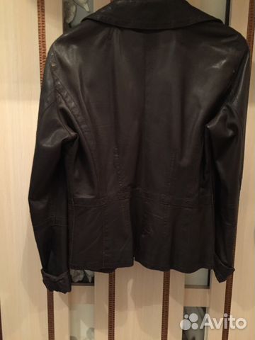Куртка кожаная женская