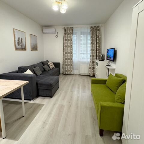 

Квартира-студия, 25 м², 3 кровати