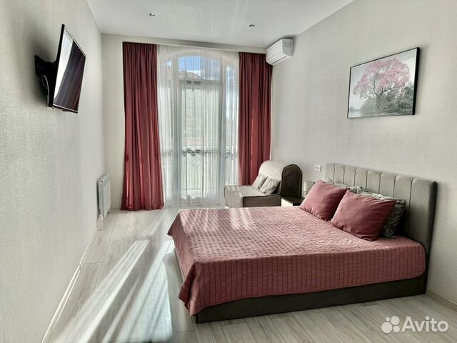 

Квартира-студия, 27 м², 2 кровати