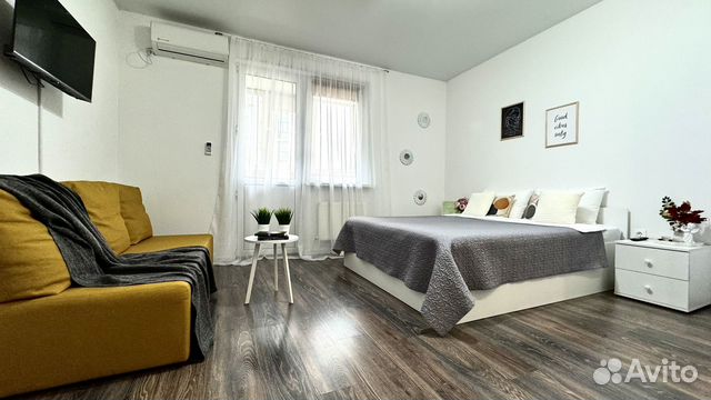 

Квартира-студия, 36 м², 2 кровати