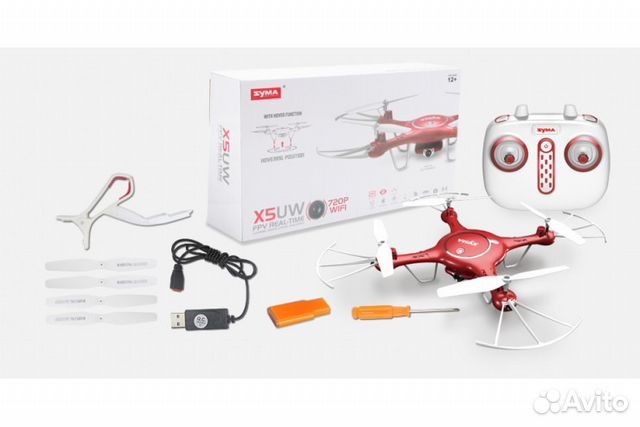 Квадрокоптер FPV RTF 2.4GHz Syma X5UW Квадрокоптер FPV RTF 2.4GHz Syma X5UW