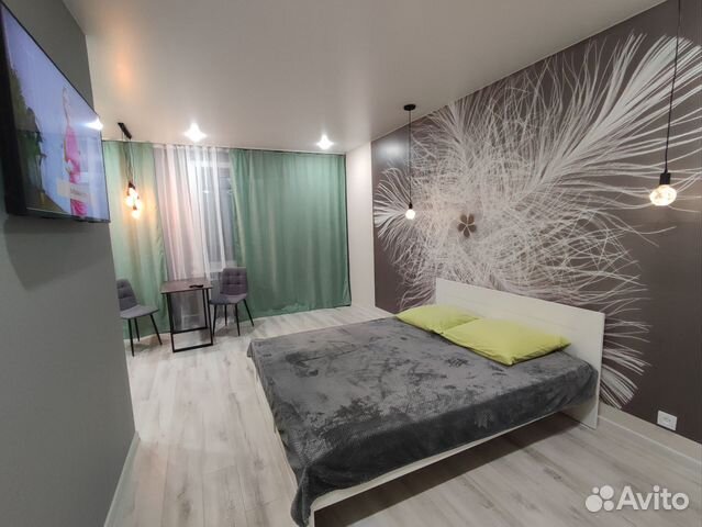 

Квартира-студия, 30 м², 1 кровать