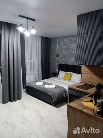 

Квартира-студия, 27 м², 2 кровати