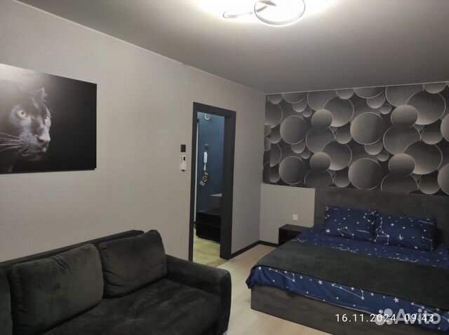 

1-к. квартира, 33 м², 2 кровати