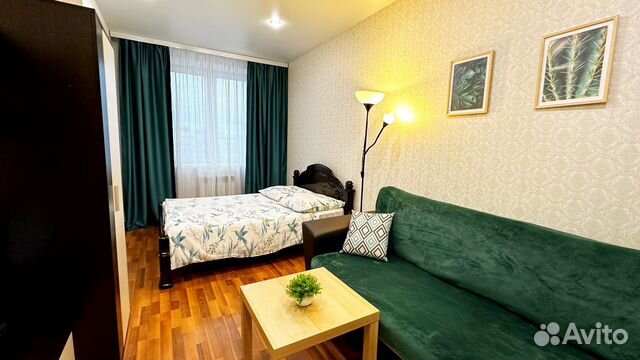 

1-к. квартира, 41 м², 2 кровати