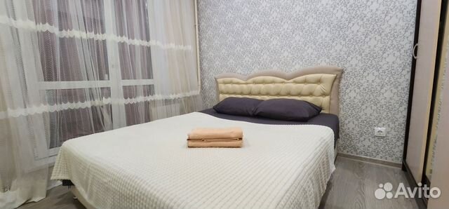 

1-к. квартира, 42 м², 2 кровати