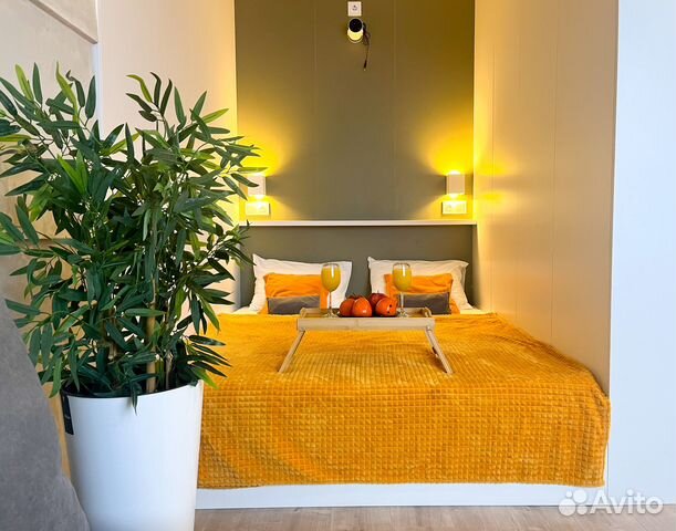 

Квартира-студия, 25 м², 2 кровати