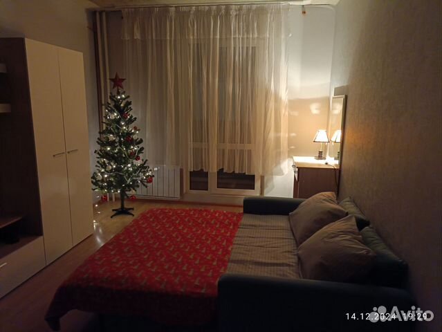 

Квартира-студия, 24 м², 1 кровать