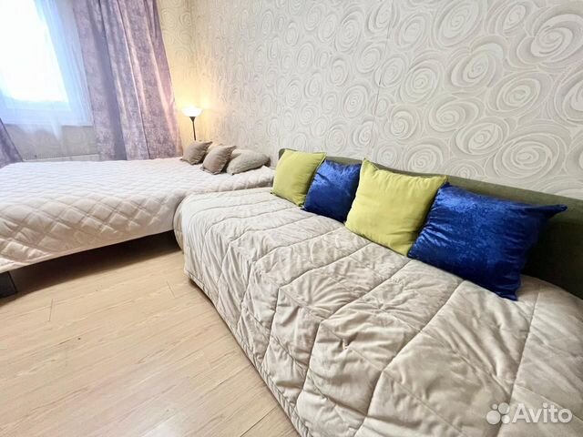 

1-к. квартира, 53 м², 3 кровати