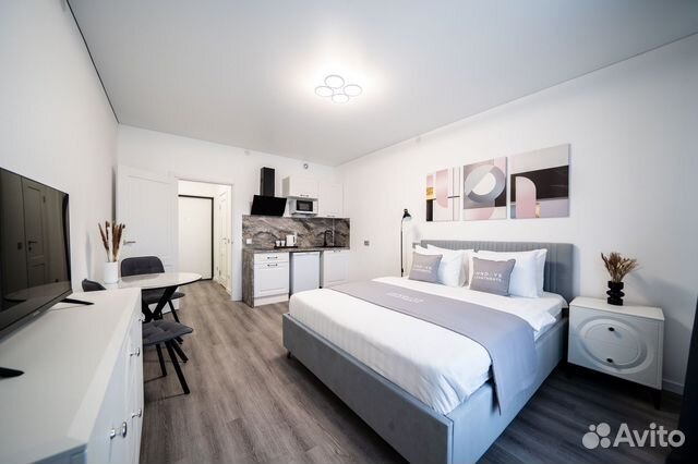 

Квартира-студия, 29 м², 1 кровать