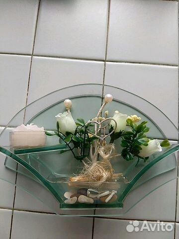 Подсвечник стеклянный, новый Подсвечник стеклянный, новый