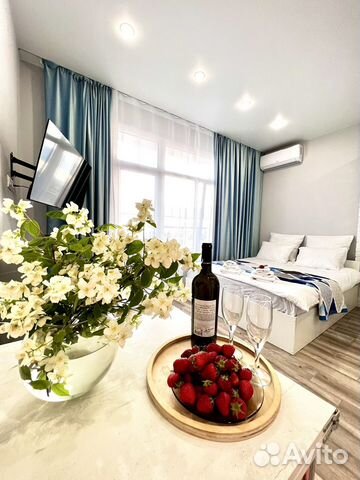 

Квартира-студия, 28 м², 1 кровать