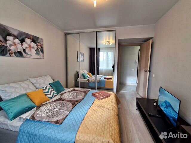 

2-к. квартира, 53 м², 2 кровати