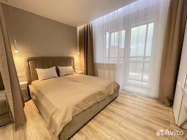 

Квартира-студия, 33 м², 2 кровати
