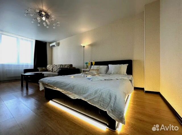 

1-к. квартира, 42,7 м², 2 кровати