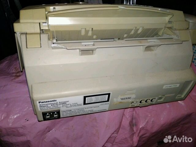 Факс Panasonic kx