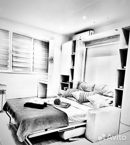

Квартира-студия, 25 м², 1 кровать