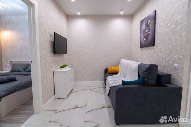 

1-к. квартира, 38 м², 2 кровати