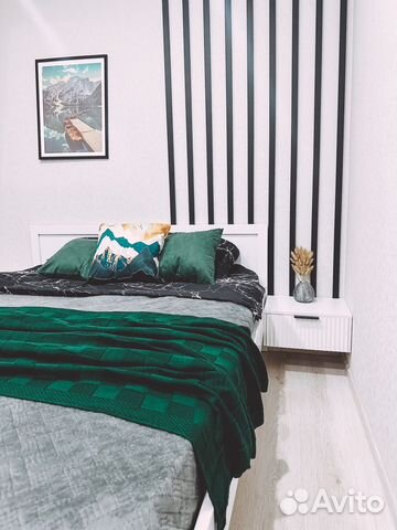

1-к. квартира, 38 м², 2 кровати