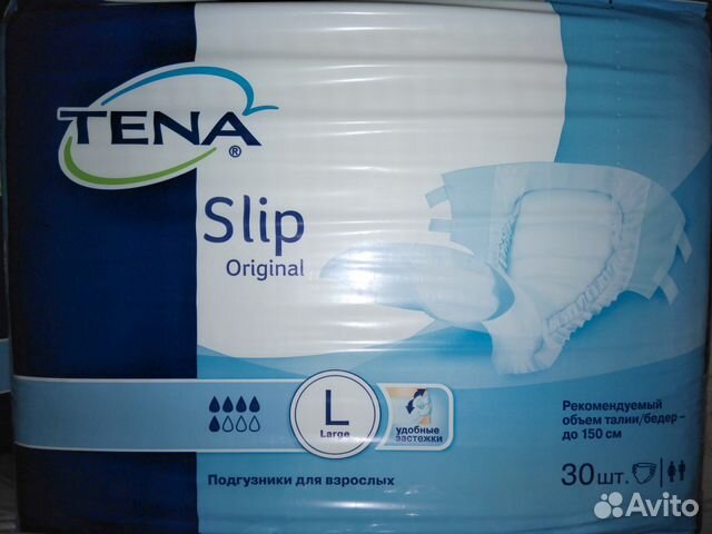Подгузники для взрослых Tena Slip Original (3) (L)