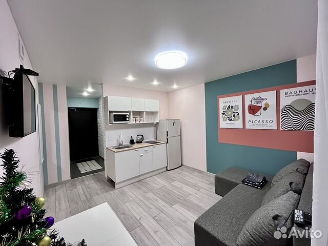 

Квартира-студия, 25 м², 2 кровати