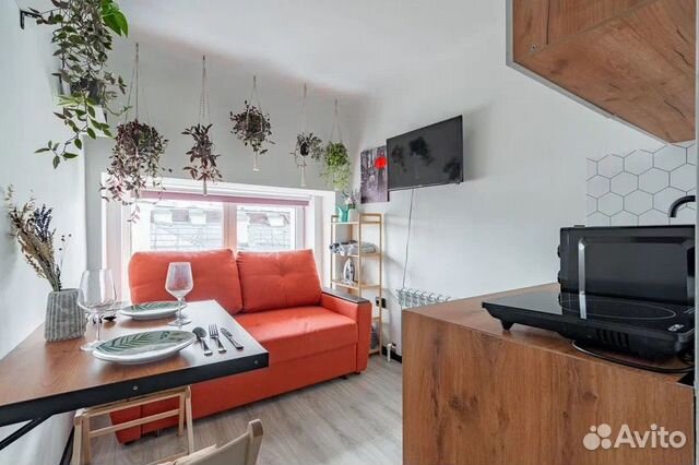 

Квартира-студия, 15 м², 1 кровать