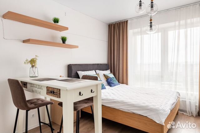 

Квартира-студия, 20 м², 1 кровать