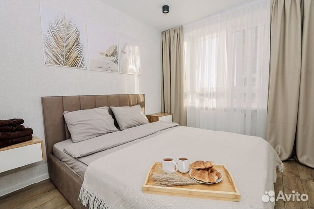 

1-к. квартира, 40 м², 2 кровати