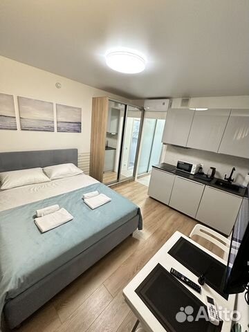 

Квартира-студия, 21 м², 1 кровать
