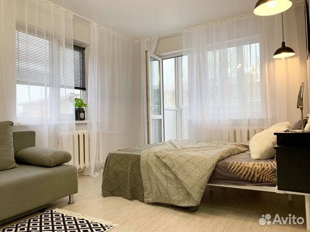 

1-к. квартира, 32 м², 2 кровати