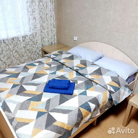 

1-к. квартира, 40 м², 2 кровати