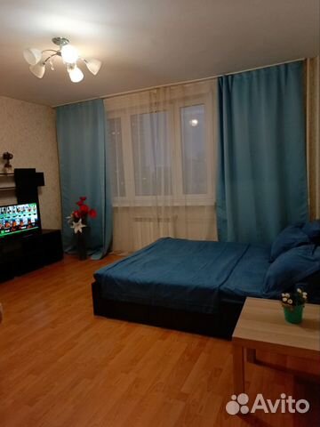 

1-к. квартира, 42 м², 2 кровати