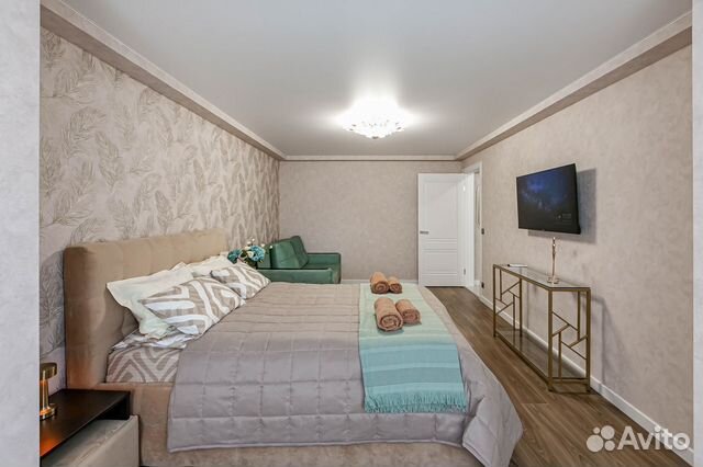 

1-к. квартира, 40 м², 2 кровати