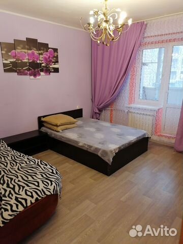 

1-к. квартира, 38,5 м², 2 кровати