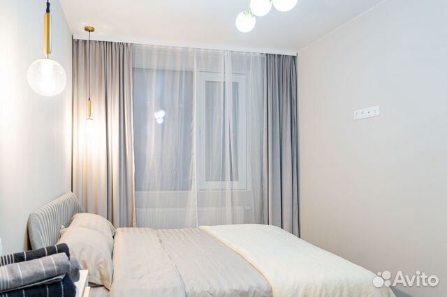 

1-к. квартира, 46 м², 2 кровати