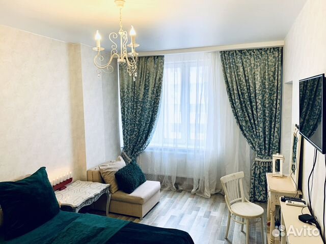 

1-к. квартира, 44 м², 2 кровати