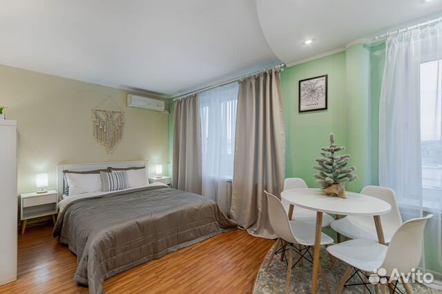 

Квартира-студия, 32 м², 1 кровать