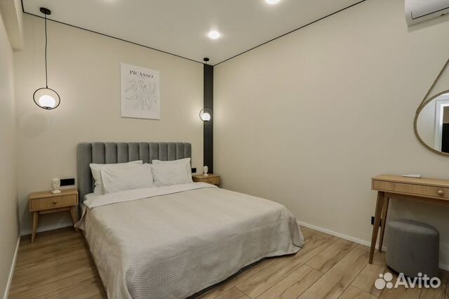 

1-к. квартира, 45 м², 2 кровати