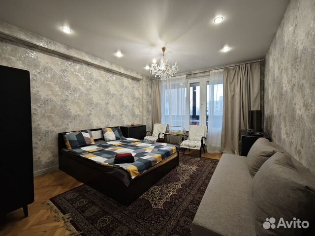 

1-к. квартира, 38 м², 2 кровати