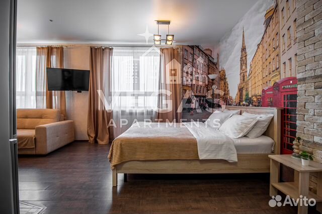 

Квартира-студия, 31 м², 3 кровати