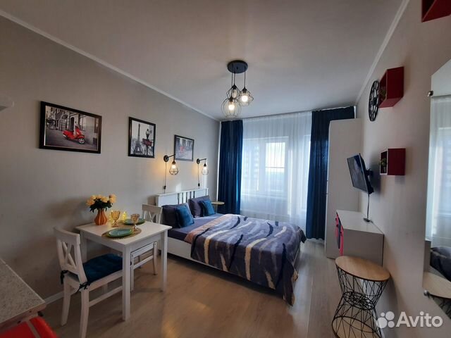 

Квартира-студия, 21 м², 1 кровать